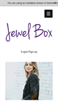 Mobile Screenshot of jewelboxonline.com